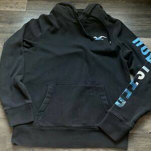 Hollister Black Men’s Medium Hoodie Sweatshirt